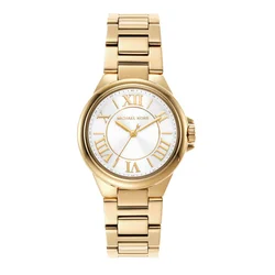Michael Kors Ženski sat MK7255 , Belo kućište, Zlatne boje