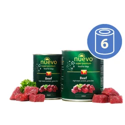 Nuevo Vlažna hrana Govedina Grain Free za pse 400g x 6 kom. pakovanje