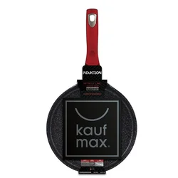 KAUFMAX Tiganj za palačinke 25cm kaufmax burgundy line