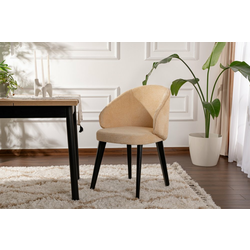 HANAH HOME Set 2 stolice Bentley Beige Black