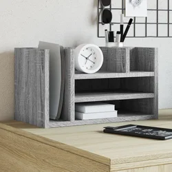 Organizator za stol boja hrasta 44,5x24x25 cm konstruirano drvo