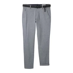 TOM TAILOR DENIM Chino hlače  siva