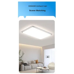 Micoe Moonwatch Plafonska lampa LED, 100 W, Bela