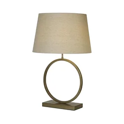 Searchlight EU93102NA - Stona lampa ELEGANT 1xE27/60W/230V krem boje