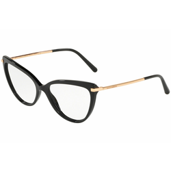 DOLCE & GABBANA Okvir za naočare 0DG3295 50155, Ženski, Crni