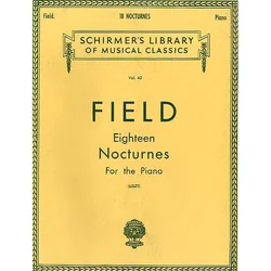 FIELD:18 NOCTURNES piano