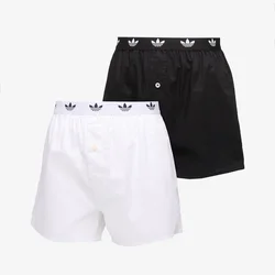 Bokserice adidas Woven Boxer 2-Pack Black/ White M