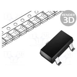 OEM Tranzistor PNP -30V 1.5A 0.5W Hfe=100-320 SOT89