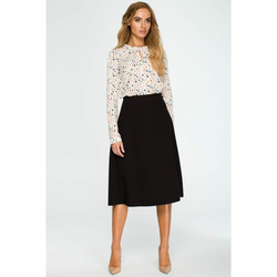 Style Žensko krilo midi Fenibeth S133 črna M
