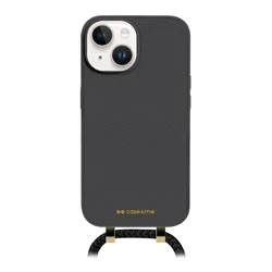 SBS Maska za mobilni telefon sa gajtanom, iPhone 15, Crna