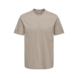 Only & Sons Majica ONSFred greige/bela