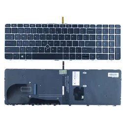HP tastatura za laptop EliteBook 750 G3 850 G3 G4 sa pozadisnkim osvetljenjem, pointer ( 110454 )