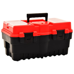 Kutija za alat plastična 462 x 256 x 242 mm crvena
