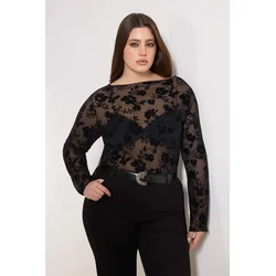 Trendyol Curve Ženska bluza Tbbss26Af00055, Crna