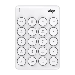 Aigo Tastatura, Bežična, Bela