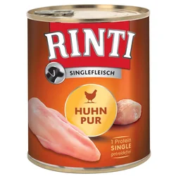 6 x 800 g Rinti Sensible Pur  za pse - čista jagnjetina