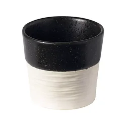 Costa Nova Skodelica brez ročaja Notos 150 ml, peščena/črna