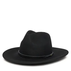 Klobuk Barbour Tack Fedora LHA0217BK91 Črna