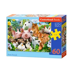 Castorland - Puzzle Kmetijski prijatelji 60 - 40 - 99 kosov