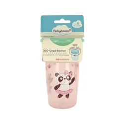 Babydream Rossmann čaša 360° Roza