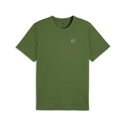 PUMA Essentials Elevated Tee Men, Puma, Earthy Green, XL