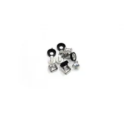 M6 mounting screws (4 pcs. included), silver