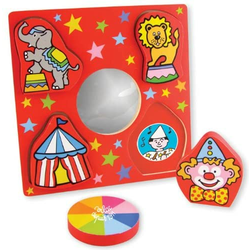 Lesena vstavljanka – Cirkus