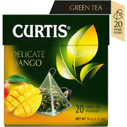 CURTIS Zeleni čaj sa mangom ananasom i laticama cveća Delicate Mango 20/1
