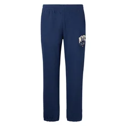 TOMMY HILFIGER Hlače ecru/nočno modra