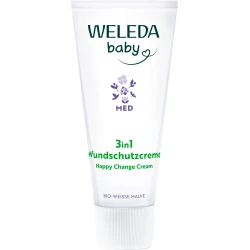 Weleda 3 u 1 Krema za područje pelena Beli slez, 50 ml