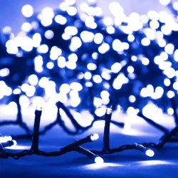 Kompaktna LED traka s 1000 LED žarulja plava 25 m PVC