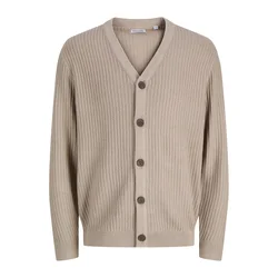 JACK & JONES Pletena jopa JJSAGE bež