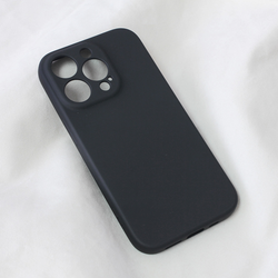 TERACELL Torbica Soft Velvet za iPhone 14 Pro 6.1 crna