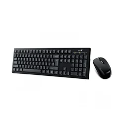 GENIUS Smart KM-8101 Set bežična tastatura i miš, USB, YU, Crna