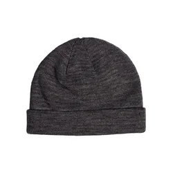 Short cuff knitted cap h.Charcoal