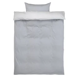 Set satenske posteljine JUDITH 140x200 plava