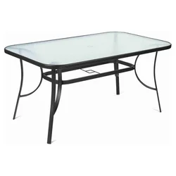 Fieldmann vrtni metalni sto sa providnim staklom, FDZN 5020