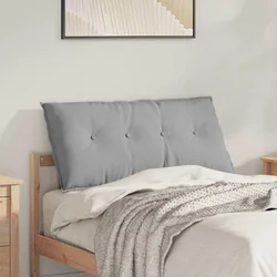 Jastuk za leđa Oblačnosiva 100 x 19 x 50 cm tkanina