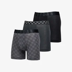 Bokserji Jordan Flight Modal 23 Monogram Boxer Brief 3-Pack Black S