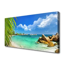 tulup.si Slika na platnu Sea rock landscape 100x50 cm