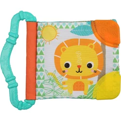Bright Starts Teether & Rattle grizalo 3m+ Lion 1 kos