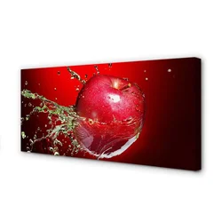 tulup.si Slika na platnu Apple kapljic 120x60 cm
