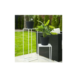 Stojan za cveće 70x24 cm beo