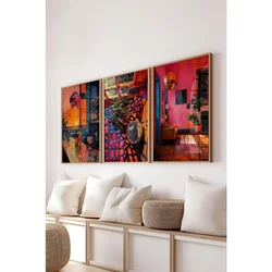 Ç-300794 set dekorativnih slika 50 x 70 cm (3 komada)