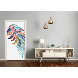 tulup.si Nalepka na vratih Barva praprot 75x205 cm