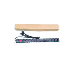 Exeshop Razvodni PDU panel za rack 19 in, sa 12 utičnih mesta, kabl 2m (aluminijum)