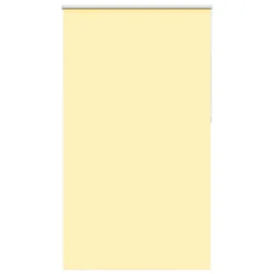 Rolo zavjesa za zamračivanje žuta 140x210 cm Širina tkanine 136,6 cm Poliester