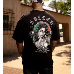 Hardcore majica moška - MY RIDE OR DIE - SULLEN - SCM7972_BK