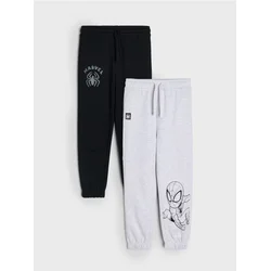 Sinsay - Donji deo trenerke loose jogger 2 pack - šareno