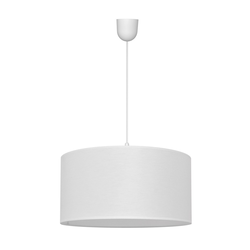 Luster na lanku ALBA 1xE27/15W/230V prečnik 40 cm bela